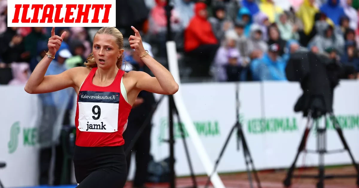 Oho! Tähtijuoksija Nora Lindahl, 21, osti talon huippupaikalta Helsingistä