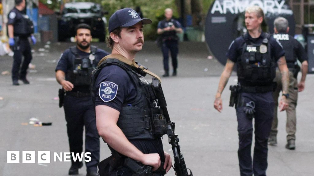 Three dead and several injured in shooting at food festival near Seattle's Space Needle