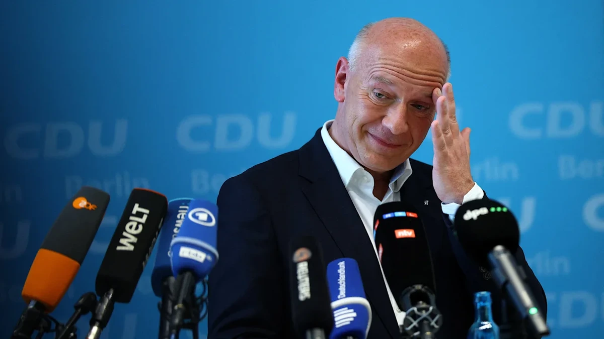 Berlin: Regierender Kai Wegner sichert sich mit halbem Rückzug eine Viertelmillion