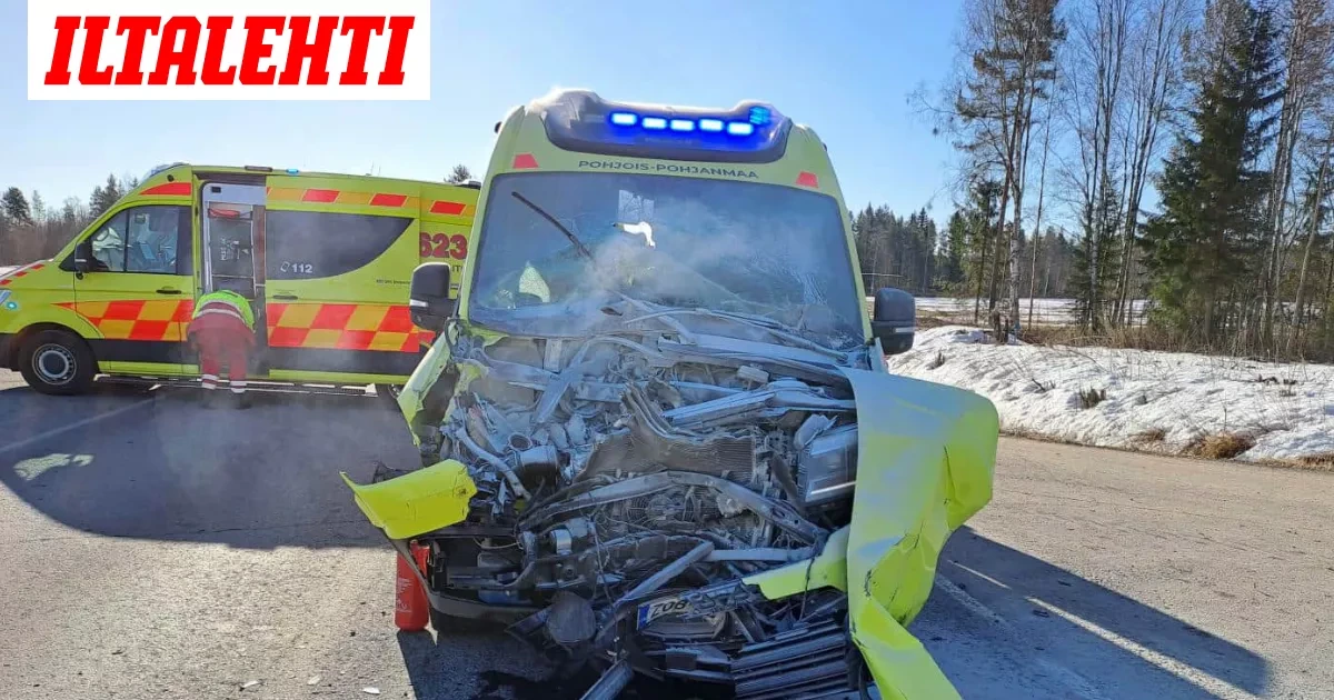 Ambulanssin keulassa raju näky – Näin kävi kuljettajien