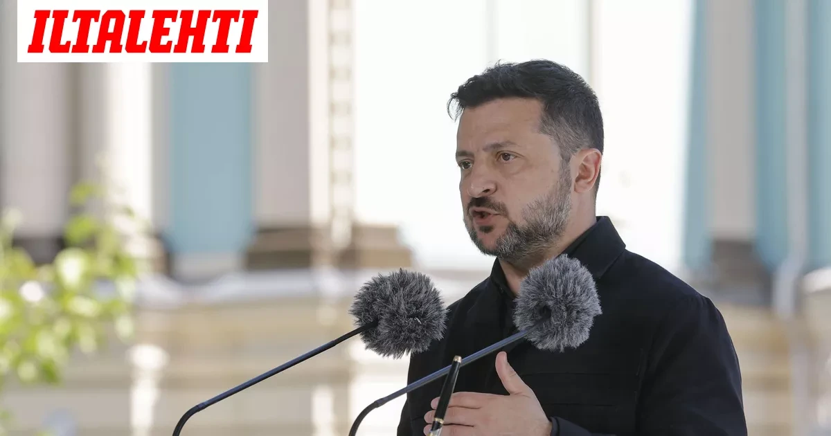 Zelenskyi: En ole käyttänyt kokaiinia Macronin kanssa