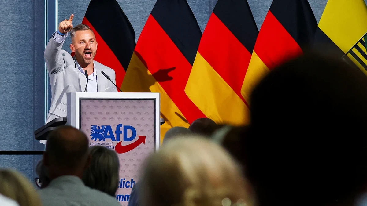 Landtagswahl Sachsen-Anhalt: AfD stellt umstrittenen 100-Tage-Plan vor