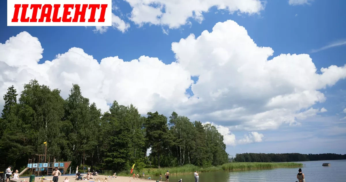 Näin tulipunainen on loppuviikon helle