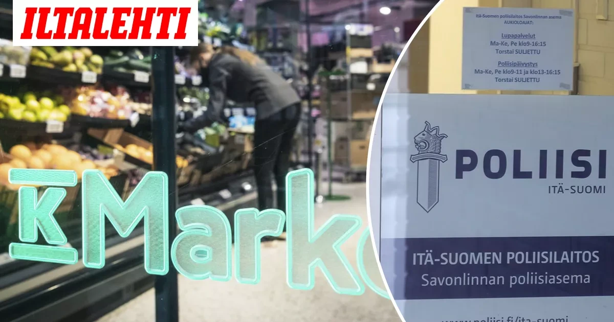 Ryöstäjä iski kahteen K-Markettiin – Teoissa yhtäläisyyksiä