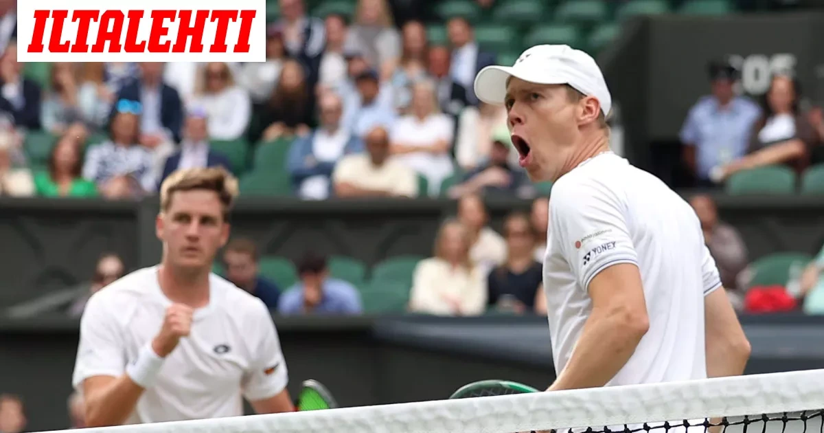 Harri Heliövaara Wimbledonin finaaliin!
