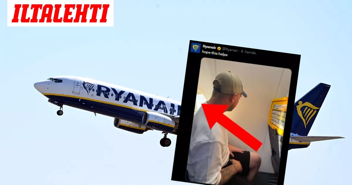 Ryanair naljaili hetkeä ennen kammottavaa onnettomuutta ikkunapaikan ostaneelle matkustajalleen