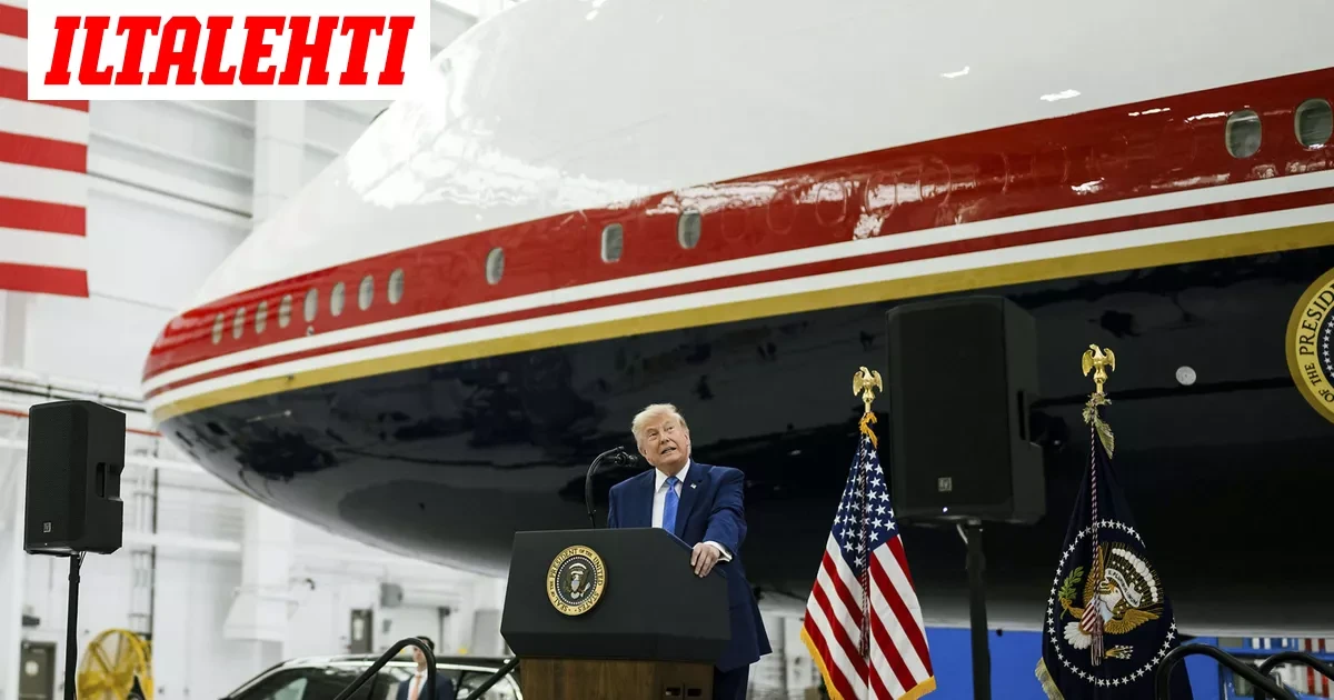 Tällaisen 400 miljoonan lahjan Trump sai Qatarista