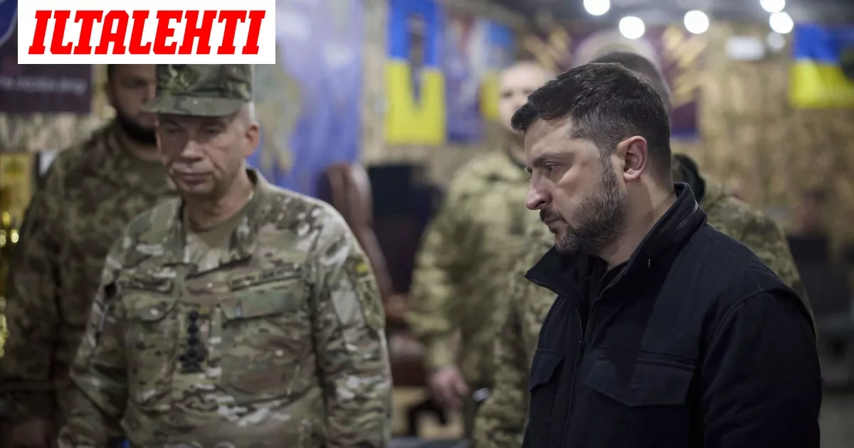 FT: Zelenskyi harkitsee potkuja asevoimien komentajalle