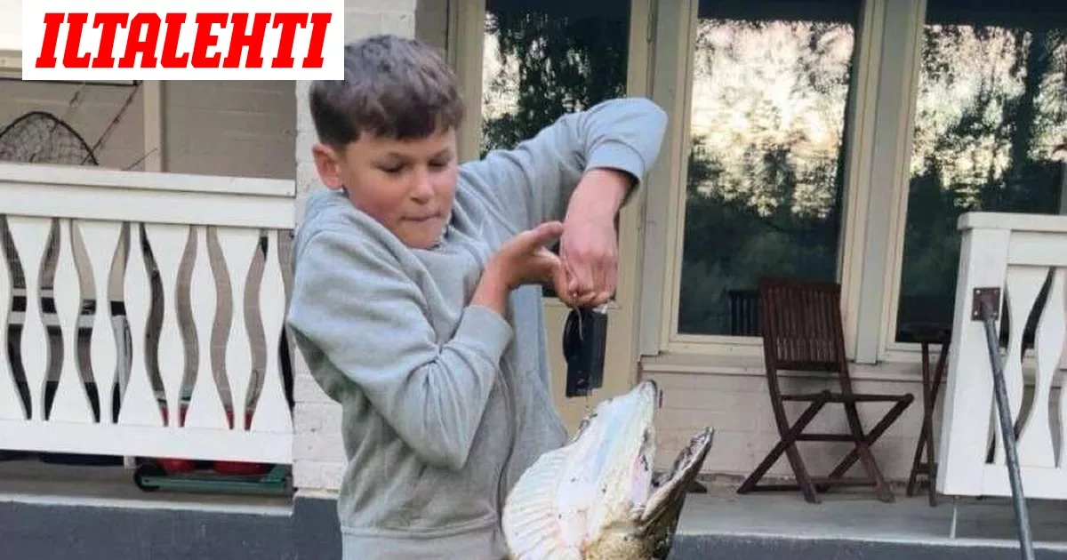 Asser, 11, nappasi elämänsä saaliin – Isäkin hämmästyi