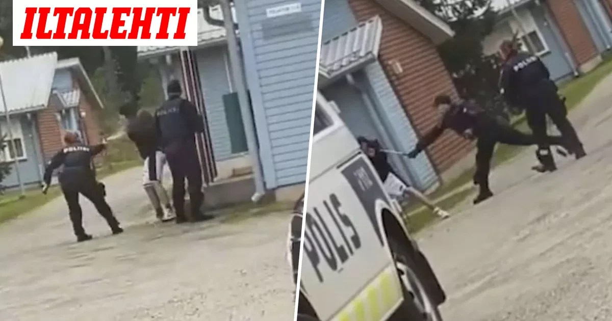 Raju yhteenotto tallentui videolle – Poliisi kertoo nyt, miksi sumutti ja pamputti