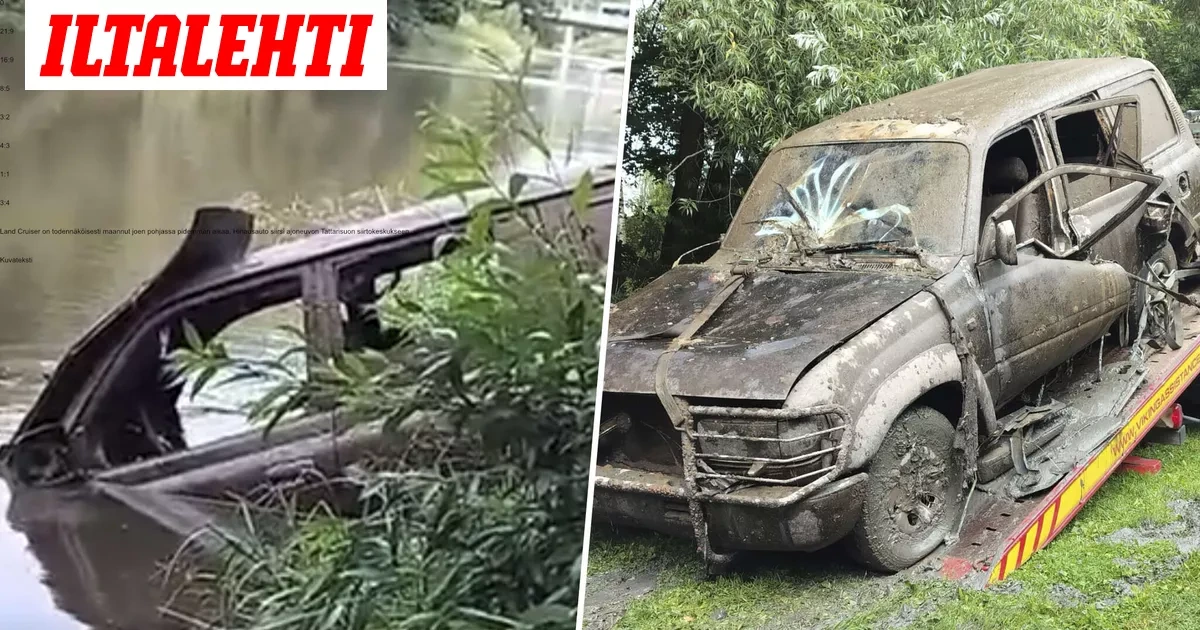 Vantaanjoesta nostettiin Land Cruiser – ”Ihmiset katsoivat huuli pyöreänä”