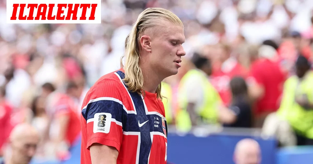 Erling Haaland: Tukka lähti!