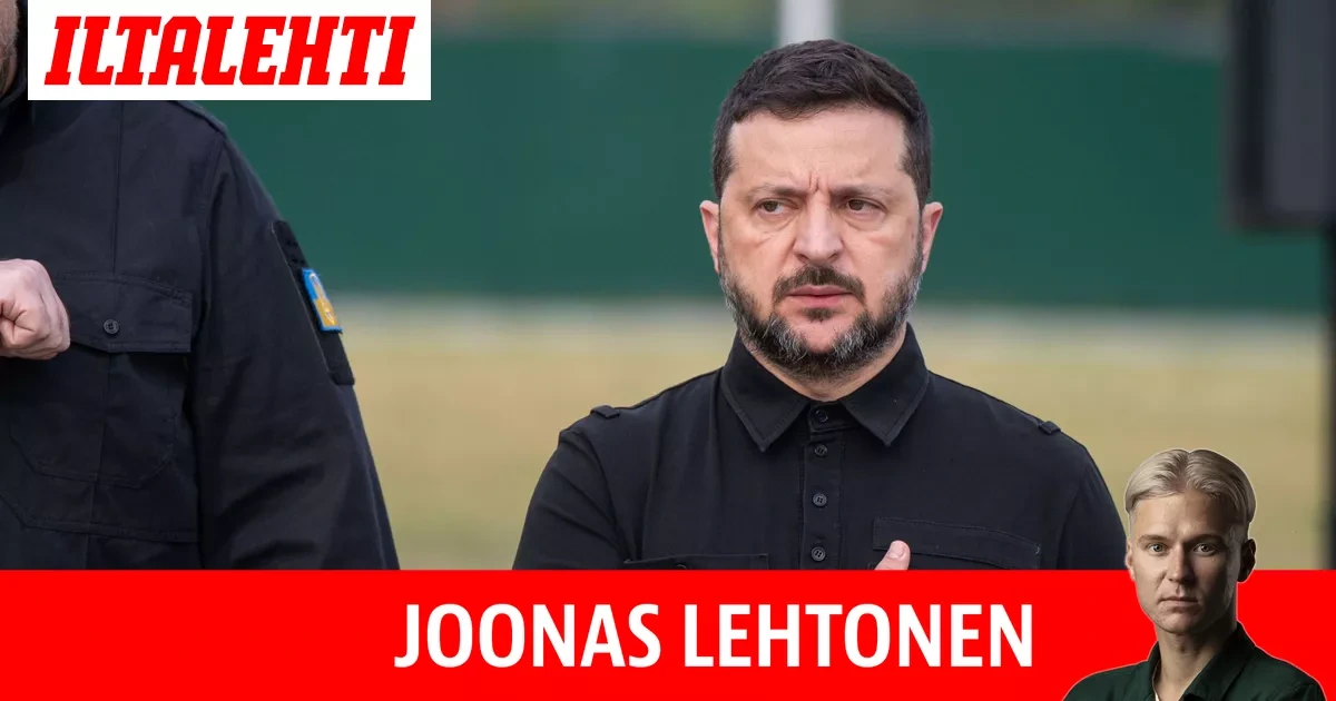 Pääkirjoitus:Zelenskyi ampui itseään jalkaan