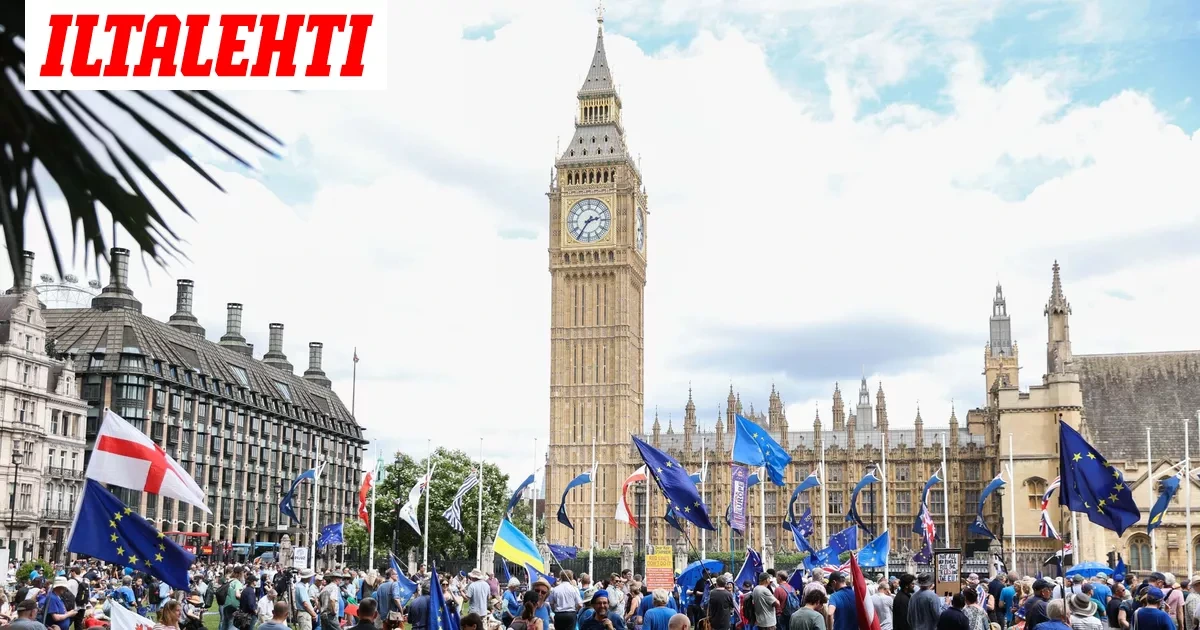 Sadat EU-kansalaiset saivat hyisen viestin Britanniasta