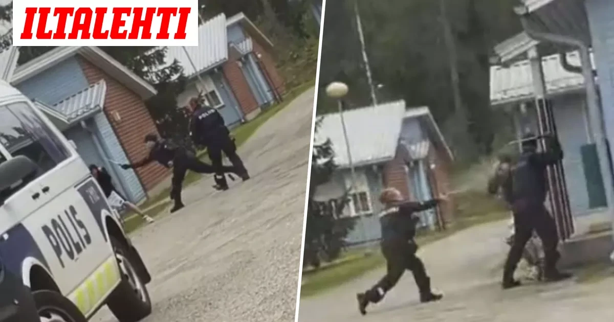 Ohikulkija kuvasi rajun poliisivideon Kajaanissa: ”Sumuttivat ja löivät äijää”