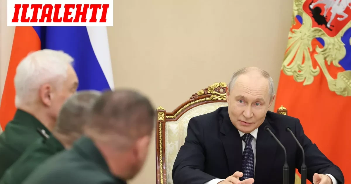 Putin myllertää sotilasjohtoaan – Taustalla epäonnistuminen?