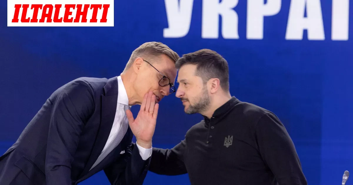 Stubb on Ukrainassa