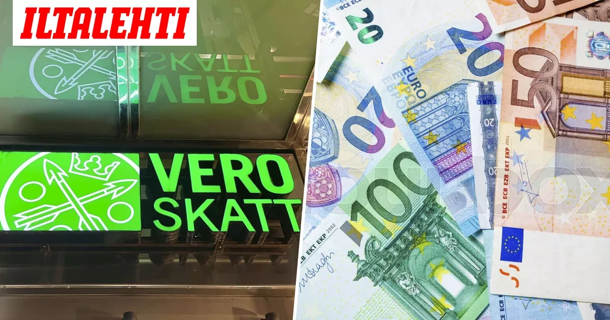 430 000 euron veronpalautus – Joku kuittasi tänään hurjan summan
