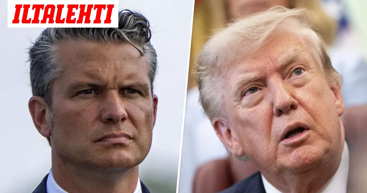 Media: Trump raivostui Hegsethille