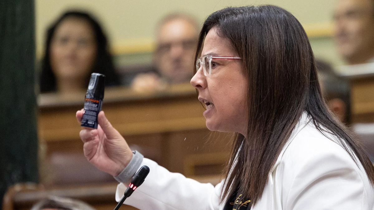 El Congreso prepara un expediente de sanción para la diputada del PP que llevó un spray de pimienta al Congreso
