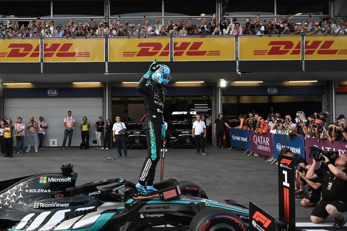 Russell saldrá desde la 'pole' en el Gran Premio de Azerbaiyán con Antonelli al fondo de la parrilla