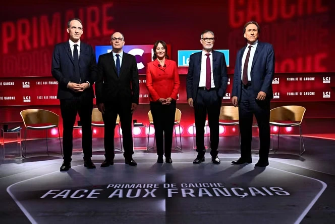 Primaire à gauche : la situation à Gaza et l’alliance avec LFI électrisent le premier débat télévisé