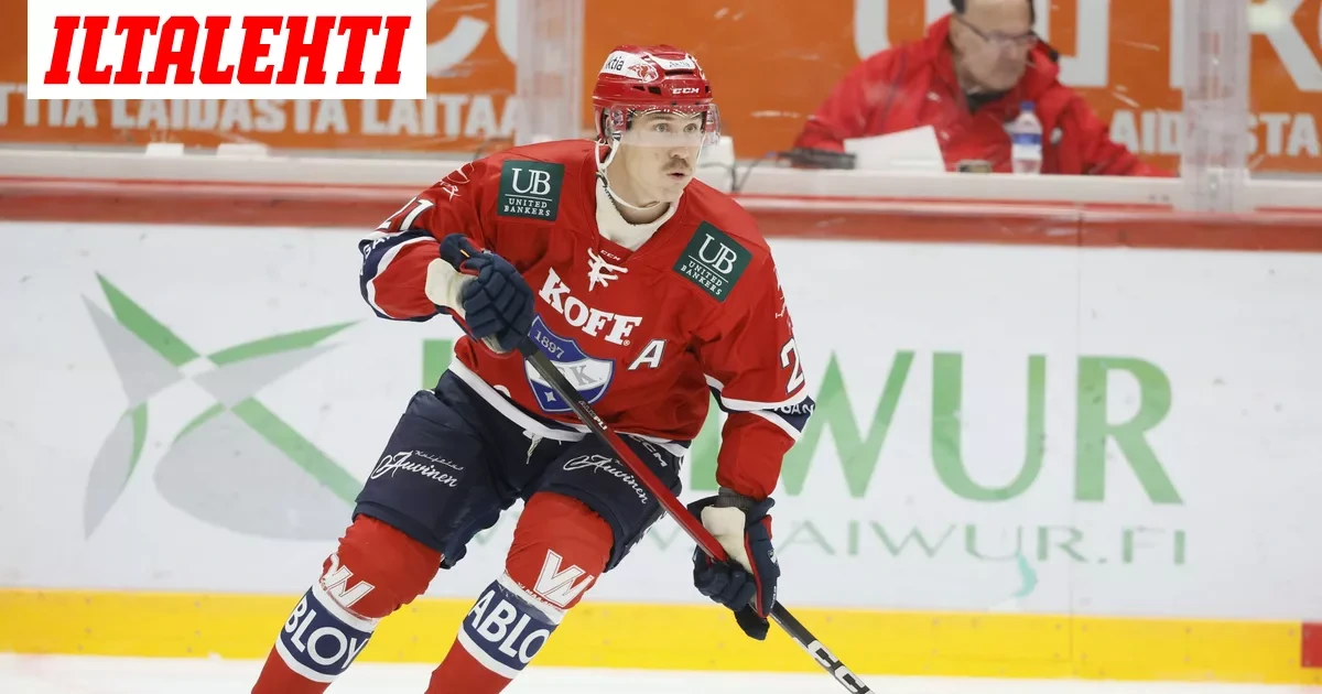 HIFK:n tähti ulkona kokoonpanosta