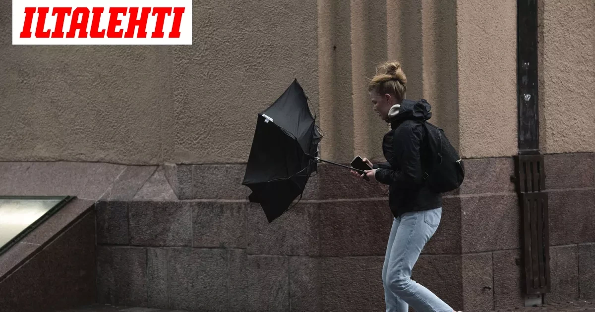 Tänne kovimmat tuulet osuvat huomenna: Puuskat jopa 20 m/s