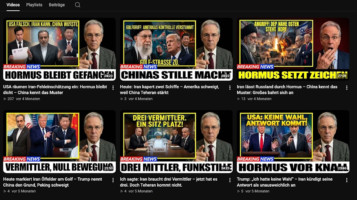 KI-Avatare fluten YouTube mit Politik-Videos: Warum das gefährlich ist