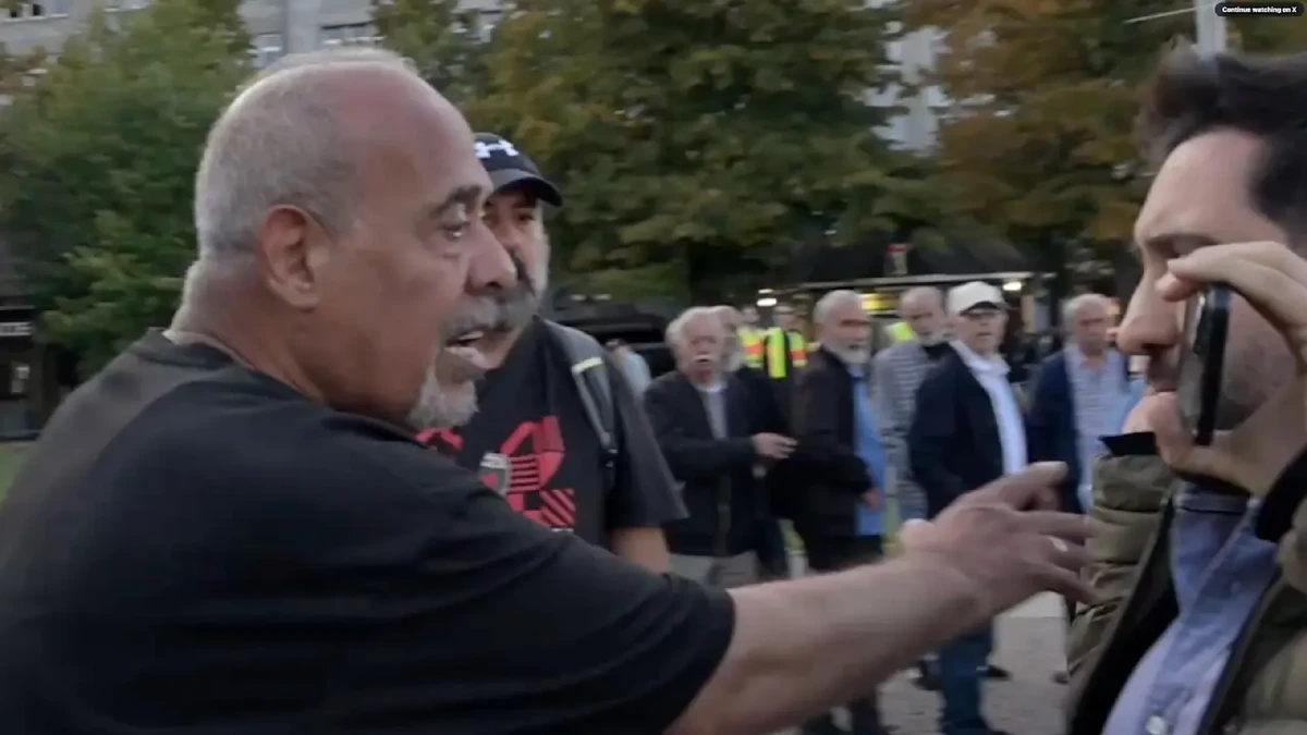 Ibrahim feierte Wahlsieg mit Linken: Angriff auf BILD-Reporter, als er Terror-Unterstützer befragte