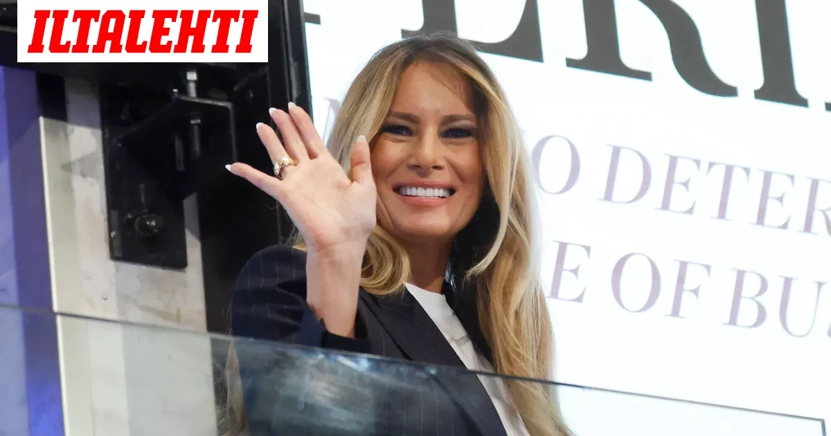 Melania Trumpilta harvinainen ulostulo: "Hän tekee parhaansa"