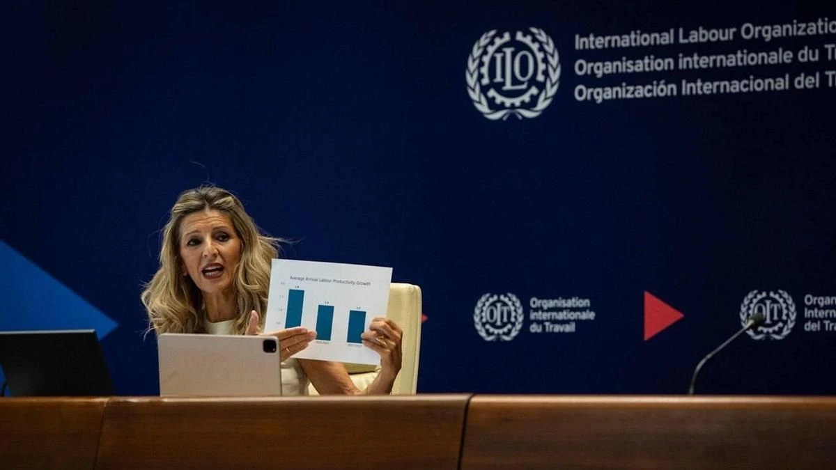 Yolanda Díaz defiende su candidatura para “relanzar” la OIT: “Sé lo que es estar al mando de un mundo en crisis”