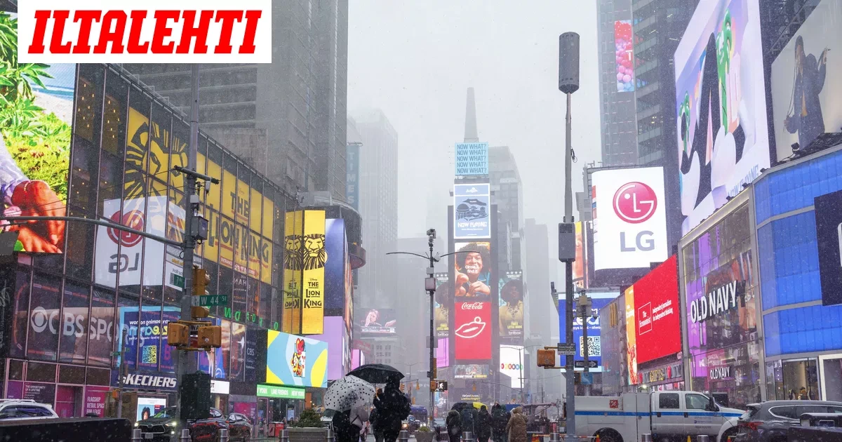 Hätätila julistettiin New Yorkissa
