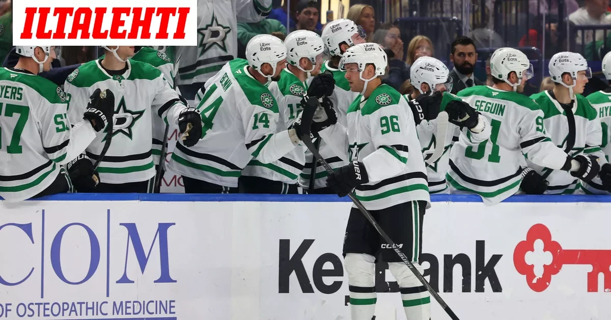 Mikko Rantanen repi Buffalon riekaleiksi
