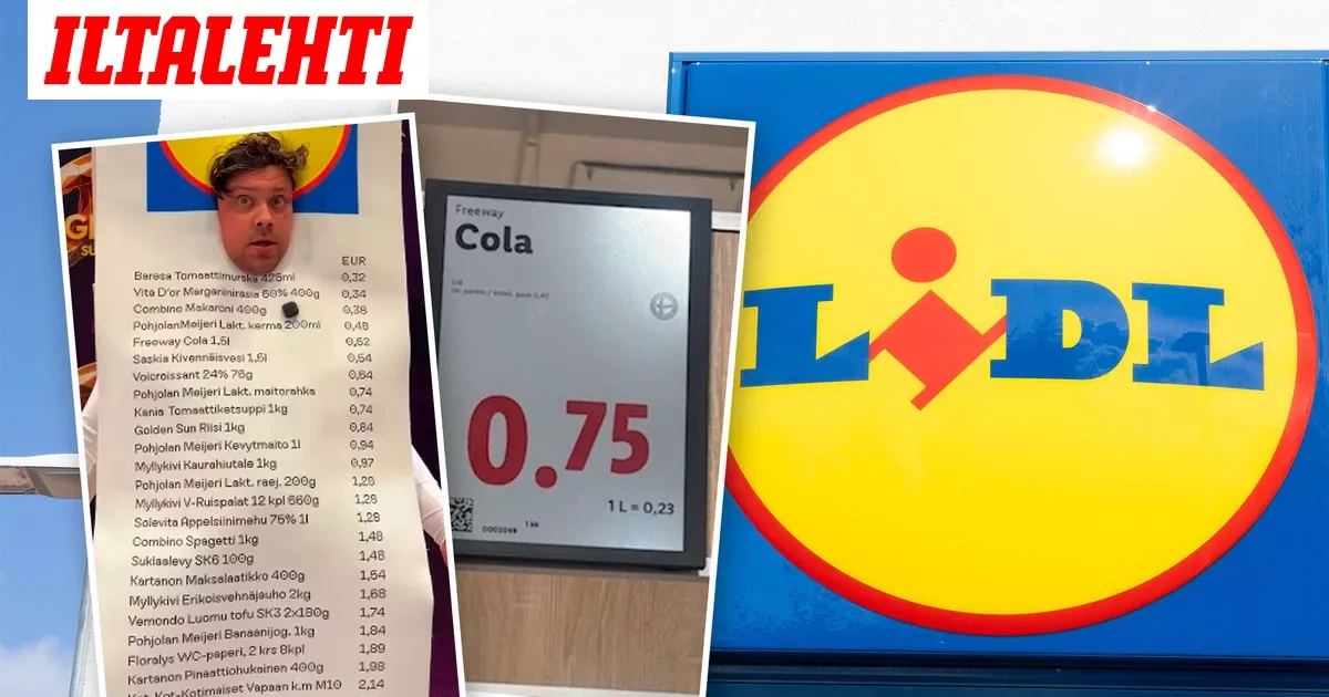 Tamperelainen Pertti näki mainoksen ja lähti Lidliin – Pettyi pahasti
