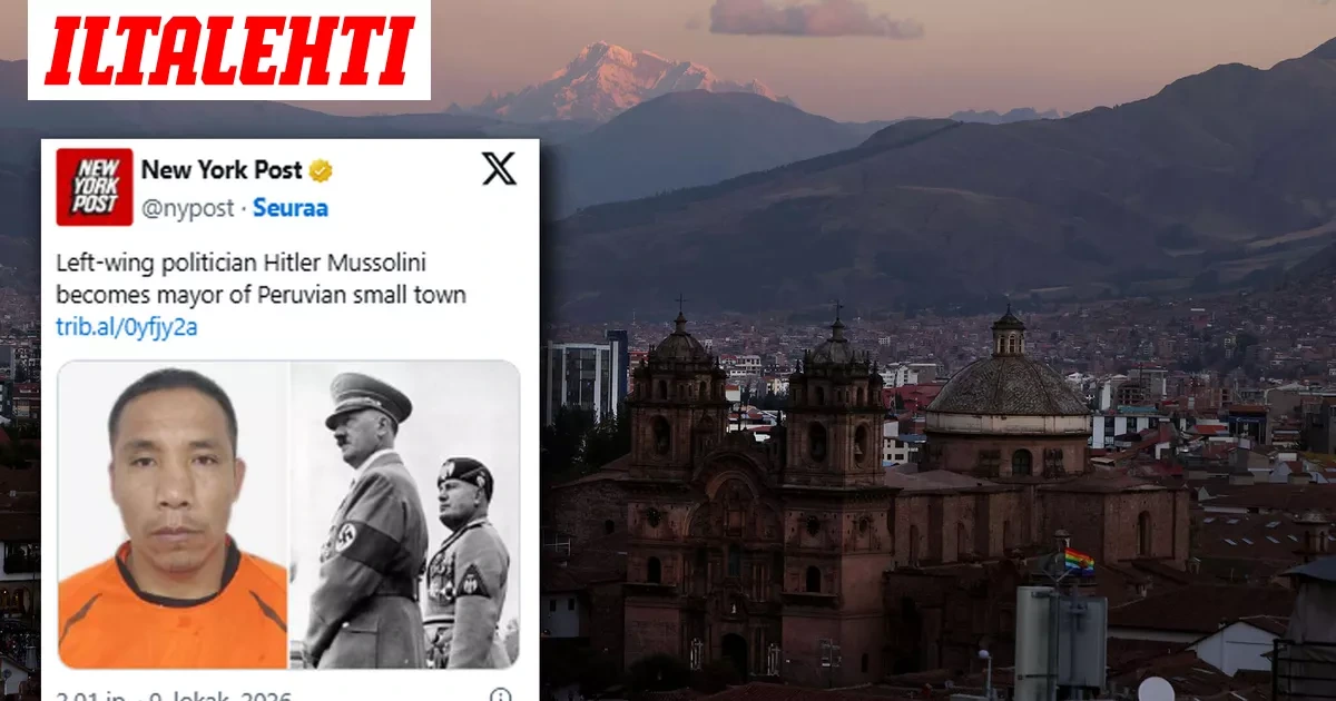 Hitler Mussolinista vaalivoittaja Perussa