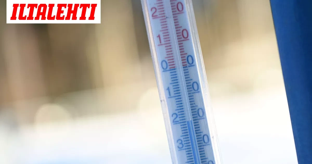 Jopa -12,6 astetta – Ja lisää tulee
